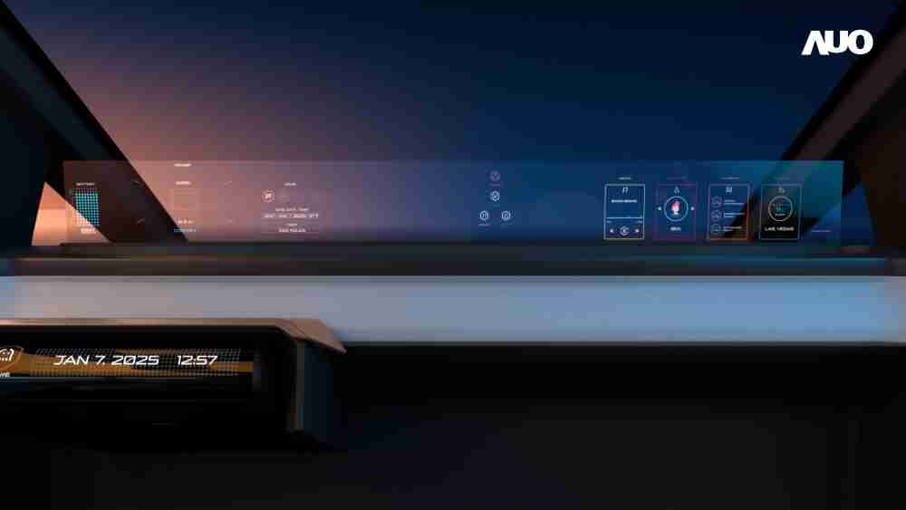 918.COM无界透明显示接口(Horizon Image Glass)透过车运算方案整合仪表板、、、中控台及副驾显示器，，一体式全景呈现，，，提供乘用者清晰的前方视野、、、、行车必要信息与娱乐功能
